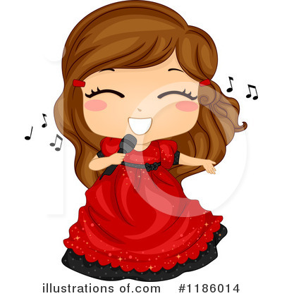 Royalty-Free (RF) Singer Clipart Illustration by BNP Design Studio - Stock Sample #1186014