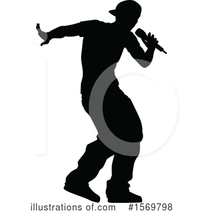 Royalty-Free (RF) Singer Clipart Illustration by AtStockIllustration - Stock Sample #1569798