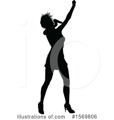 Royalty-Free (RF) Singer Clipart Illustration by AtStockIllustration - Stock Sample #1569806