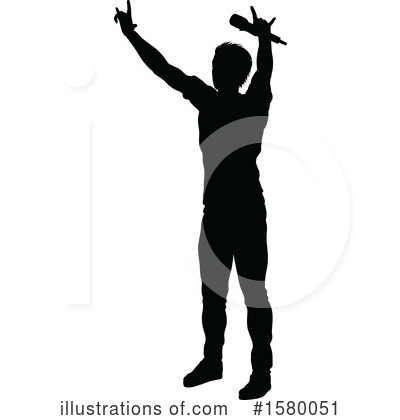 Royalty-Free (RF) Singer Clipart Illustration by AtStockIllustration - Stock Sample #1580051