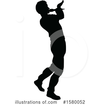 Royalty-Free (RF) Singer Clipart Illustration by AtStockIllustration - Stock Sample #1580052