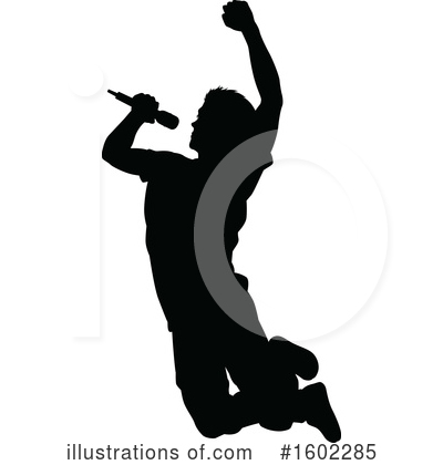 Royalty-Free (RF) Singer Clipart Illustration by AtStockIllustration - Stock Sample #1602285