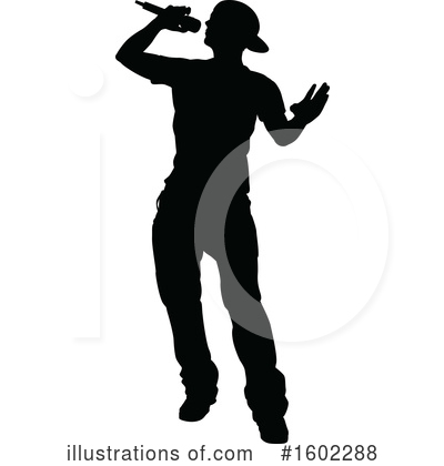 Royalty-Free (RF) Singer Clipart Illustration by AtStockIllustration - Stock Sample #1602288