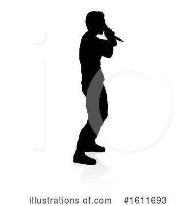 Royalty-Free (RF) Singer Clipart Illustration by AtStockIllustration - Stock Sample #1611693
