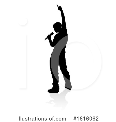 Royalty-Free (RF) Singer Clipart Illustration by AtStockIllustration - Stock Sample #1616062