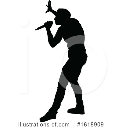 Royalty-Free (RF) Singer Clipart Illustration by AtStockIllustration - Stock Sample #1618909