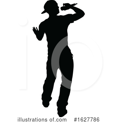 Royalty-Free (RF) Singer Clipart Illustration by AtStockIllustration - Stock Sample #1627786