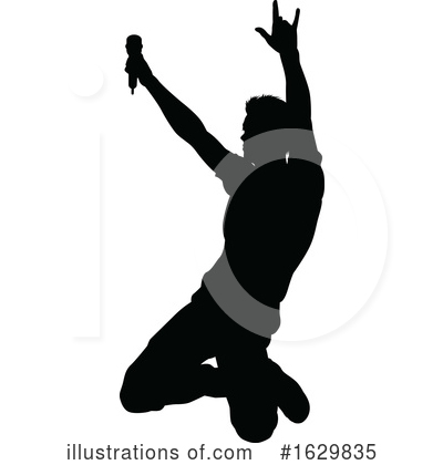 Royalty-Free (RF) Singer Clipart Illustration by AtStockIllustration - Stock Sample #1629835