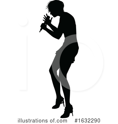 Royalty-Free (RF) Singer Clipart Illustration by AtStockIllustration - Stock Sample #1632290