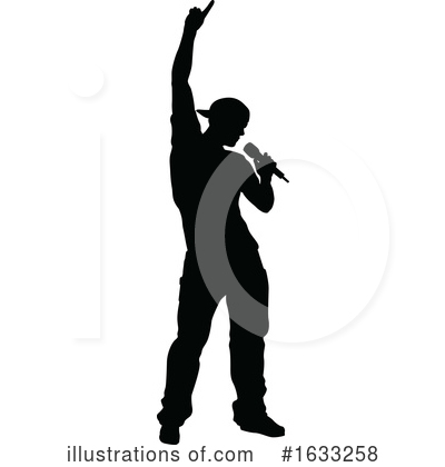 Royalty-Free (RF) Singer Clipart Illustration by AtStockIllustration - Stock Sample #1633258