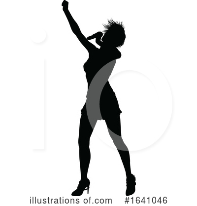 Royalty-Free (RF) Singer Clipart Illustration by AtStockIllustration - Stock Sample #1641046