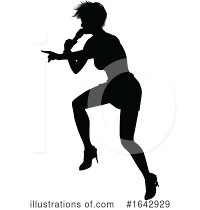 Royalty-Free (RF) Singer Clipart Illustration by AtStockIllustration - Stock Sample #1642929