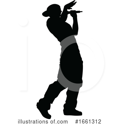 Rapper Clipart #1661312 by AtStockIllustration