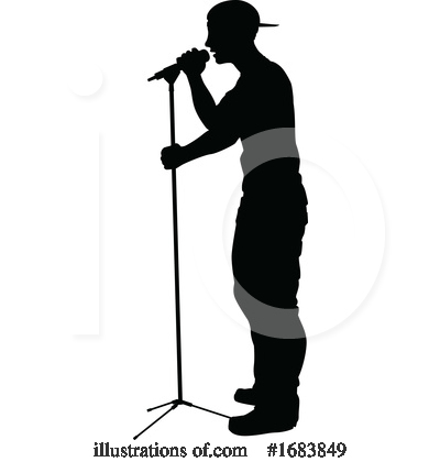 Royalty-Free (RF) Singer Clipart Illustration by AtStockIllustration - Stock Sample #1683849