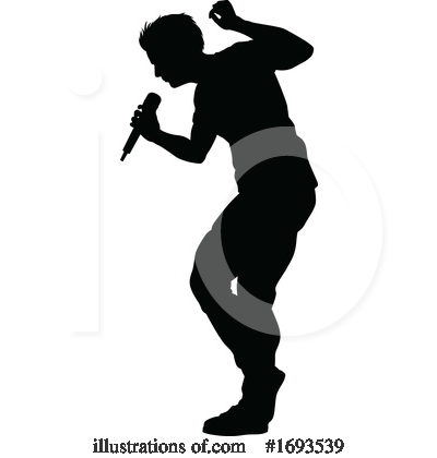 Royalty-Free (RF) Singer Clipart Illustration by AtStockIllustration - Stock Sample #1693539