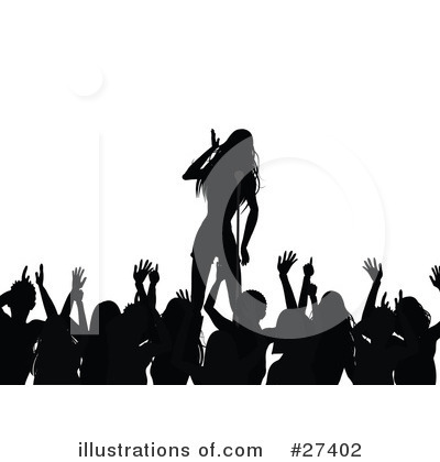 Royalty-Free (RF) Singer Clipart Illustration by elaineitalia - Stock Sample #27402