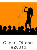 Singer Clipart #28313 by KJ Pargeter