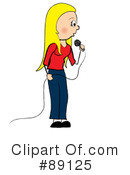 Singer Clipart #89125 by Pams Clipart