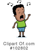 Singing Clipart #102802 by Cory Thoman