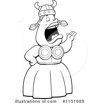 Royalty-Free (RF) Singing Clipart Illustration by Cory Thoman - Stock Sample #1151689