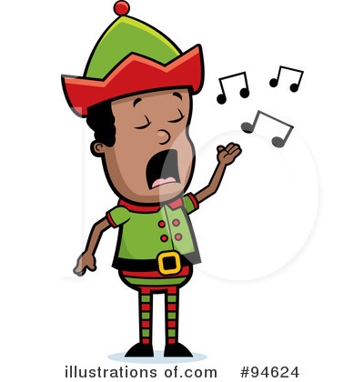 Royalty-Free (RF) Singing Clipart Illustration by Cory Thoman - Stock Sample #94624