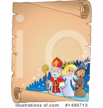 Royalty-Free (RF) Sinterklaas Clipart Illustration by visekart - Stock Sample #1490713