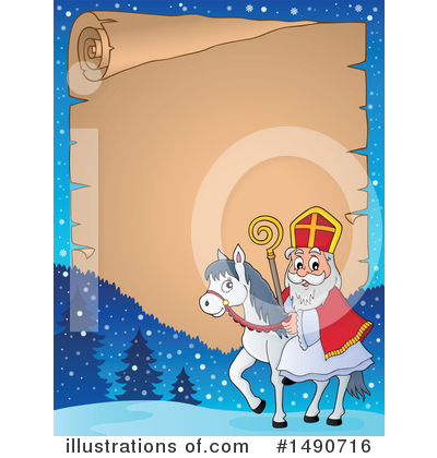 Royalty-Free (RF) Sinterklaas Clipart Illustration by visekart - Stock Sample #1490716