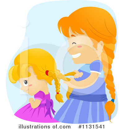 Royalty-Free (RF) Sisters Clipart Illustration by BNP Design Studio - Stock Sample #1131541