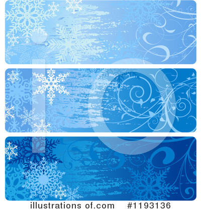 Snowflakes Clipart #1193136 by dero