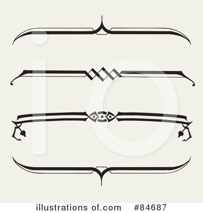 Royalty-Free (RF) Site Header Clipart Illustration by BestVector - Stock Sample #84687