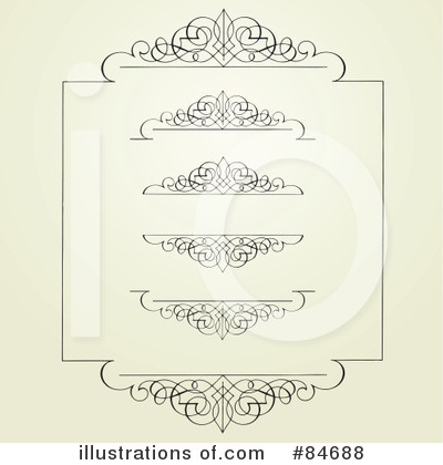 Royalty-Free (RF) Site Header Clipart Illustration by BestVector - Stock Sample #84688