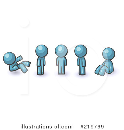 Royalty-Free (RF) Sitting Clipart Illustration by Leo Blanchette - Stock Sample #219769