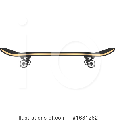 Royalty-Free (RF) Skateboard Clipart Illustration by Vector Tradition SM - Stock Sample #1631282