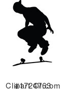 Skateboard Clipart #1724763 by AtStockIllustration