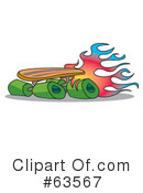 Skateboard Clipart #63567 by Andy Nortnik
