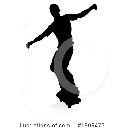 Royalty-Free (RF) Skateboarder Clipart Illustration by AtStockIllustration - Stock Sample #1606473