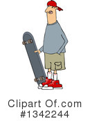 Skateboarding Clipart #1342244 by djart