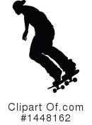 Skateboarding Clipart #1448162 by AtStockIllustration