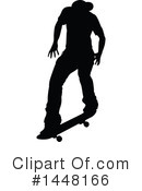 Skateboarding Clipart #1448166 by AtStockIllustration