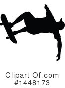Skateboarding Clipart #1448173 by AtStockIllustration