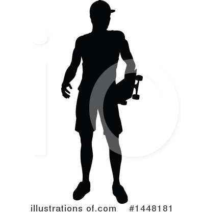 Royalty-Free (RF) Skateboarding Clipart Illustration by AtStockIllustration - Stock Sample #1448181