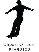 Skateboarding Clipart #1448188 by AtStockIllustration