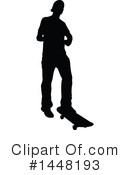 Skateboarding Clipart #1448193 by AtStockIllustration