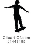 Skateboarding Clipart #1448195 by AtStockIllustration