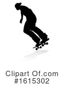 Skateboarding Clipart #1615302 by AtStockIllustration