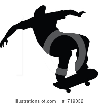 Royalty-Free (RF) Skateboarding Clipart Illustration by AtStockIllustration - Stock Sample #1719032