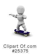 Skateboarding Clipart #25375 by KJ Pargeter