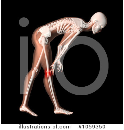 Royalty-Free (RF) Skeleton Clipart Illustration by KJ Pargeter - Stock Sample #1059350