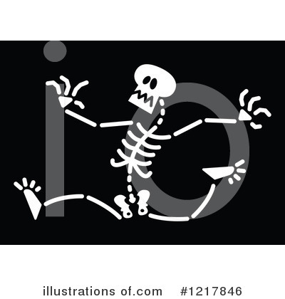 Skeleton Clipart #1217846 by Zooco