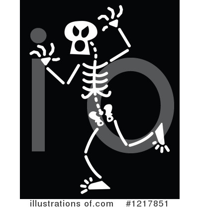 Skeleton Clipart #1217851 by Zooco